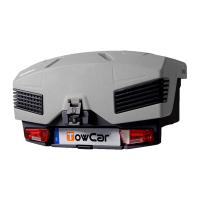 Transportbox für Anhängerkupplung TowBox EVO Classic grau