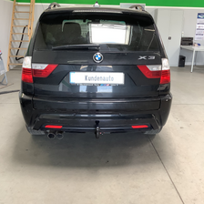 Westfalia Anhängerkupplung abnehmbar für BMW X3 14-17 +13polig spezifisch